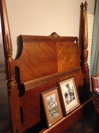 Gorgeous rice bed headboard and footboard