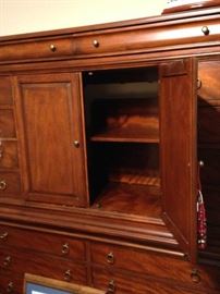 Extra large armoire with great storage spaces