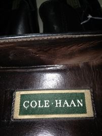 Shoe selections include Cole-Haan