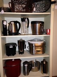 Many small appliances