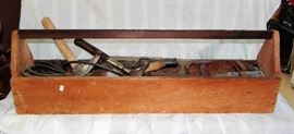 Vintage Toolbox w/Tools
