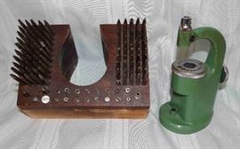 Vintage Leather Press/Punch