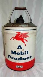 Vintage Pegasus Mobil 5 Gal. Oil Can