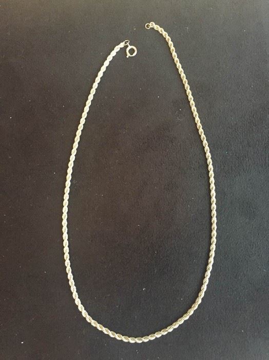 Sterling Silver 18 Inch Chain