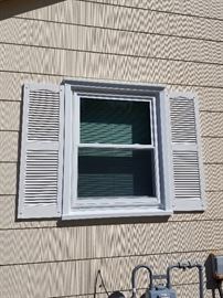 Replacement windows throughout; two years new