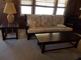 Solid wood living room furniture