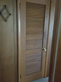 Louvered doors