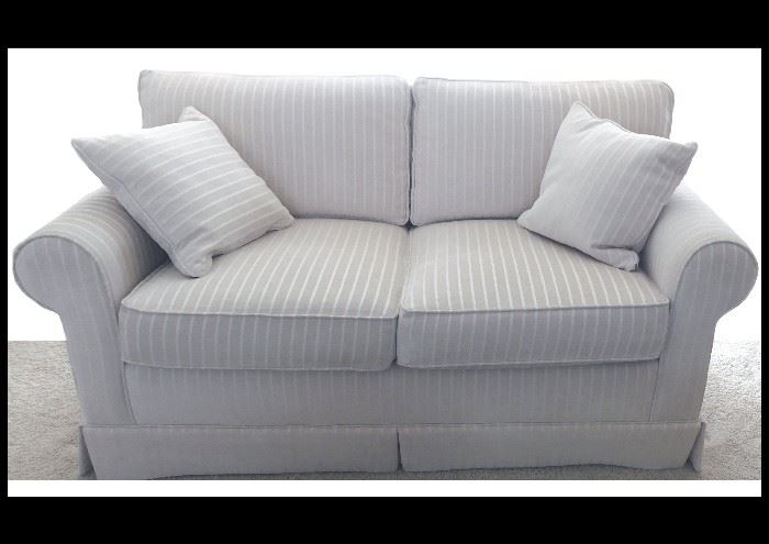  Two cushion  loveseat.  There are two of these. They measure 60" x 40" x 34"