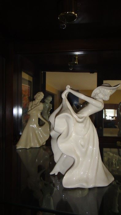 Art Deco Lady Figurines
