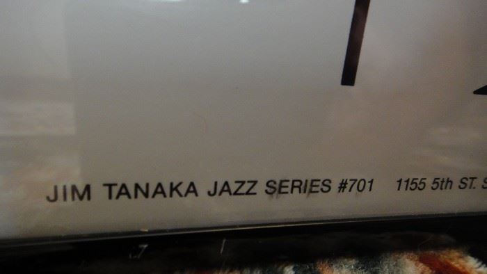 Jim Tanaka, Jazz Series
