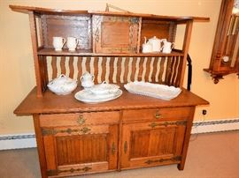 Incredible antique sideboard