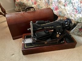 Vintage Singer sewing machine