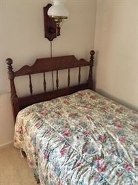Ethan Allen twin bed