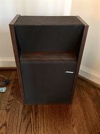 One of two Bose speakers