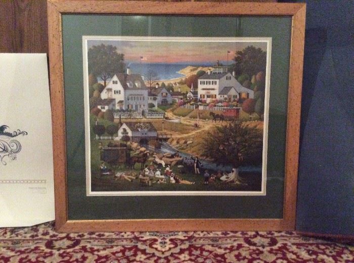 'Hound of the Baskervilles' Print by Charles Wysocki (#939/1950)  https://www.ctbids.com/#!/description/share/7213