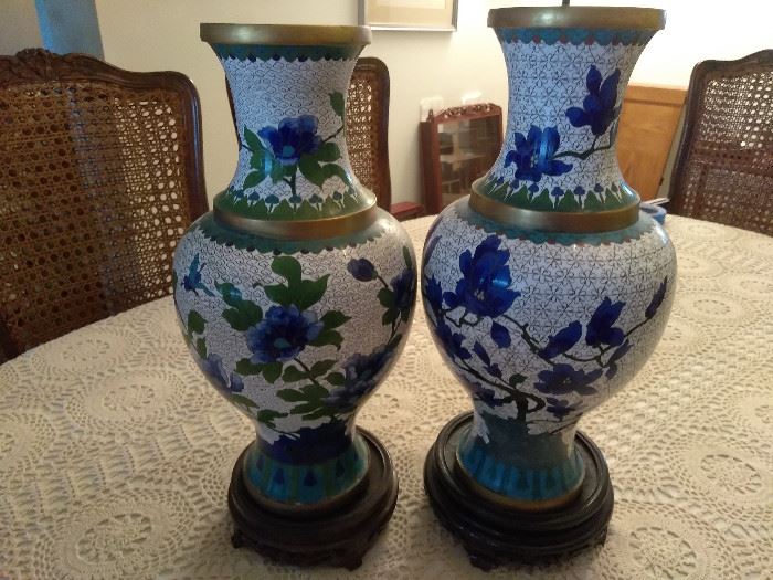 2 metal decorated Vases  http://www.ctonlineauctions.com/detail.asp?id=696067
