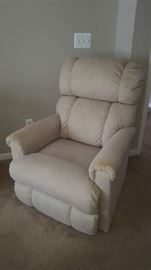 $125   light tan, recliner chair