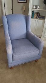 $40   Blue chair   (faded fabric)