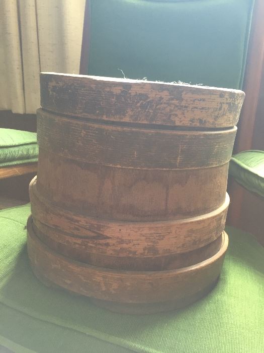 VERY OLD DRY MEASURE FIRKIN