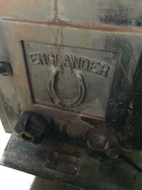 BEAUTUFUL CLEAN ENGLANDER CAST IRON STOVE