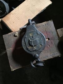 ANTIQUE PULLEYS