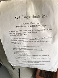 Sea Eagle Inflatable Boat ==> ONLY $60