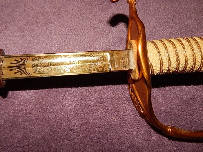 military items, US Navy, Officers sword