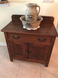 Antique wash stand