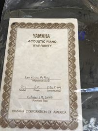 Yamaha Baby Grand
C-1