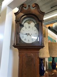 Grandfather clock 17th Century $1200