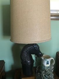 Horse head lamp Frederick Cooper $250