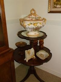 Two tier butler's table