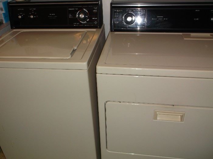 Washer and dryer