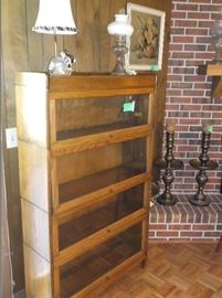 Four stack barrister bookcase