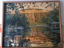 Mount Bonnel at sunset