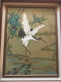 Gouache on cork
Old Japanese painting