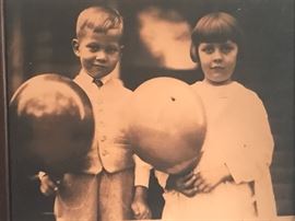 Large cabinet card image on Wrapped canvas