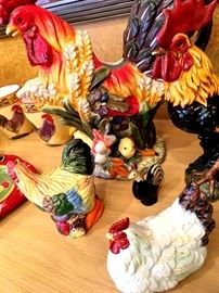 Lot's Of Roosters...