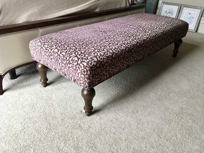 Upholstered bench  by King Hickory