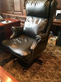 Bradington Young “Russell Executive” leather chair