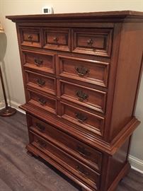 Thomasville dresser. Measures about: 58" high, 38" wide, 58" high