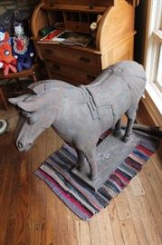 Reproduction Chinese clay horse