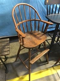 Great antique child's chair