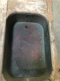 Copper sink with lid !!!!