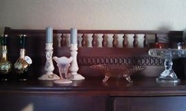 vintage curio, glassware