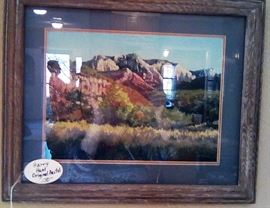 Harry Hunt original pastel