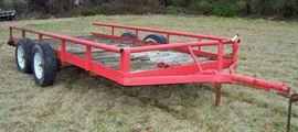 flatbed trailer