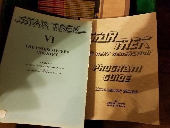 Star Trek scripts