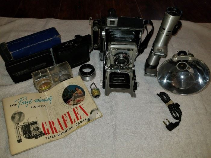 Vintage Graflex camera