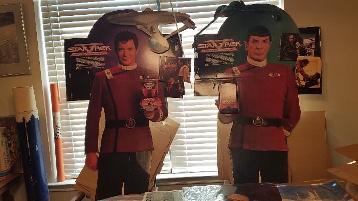 Star Trek lifesize cut out standees